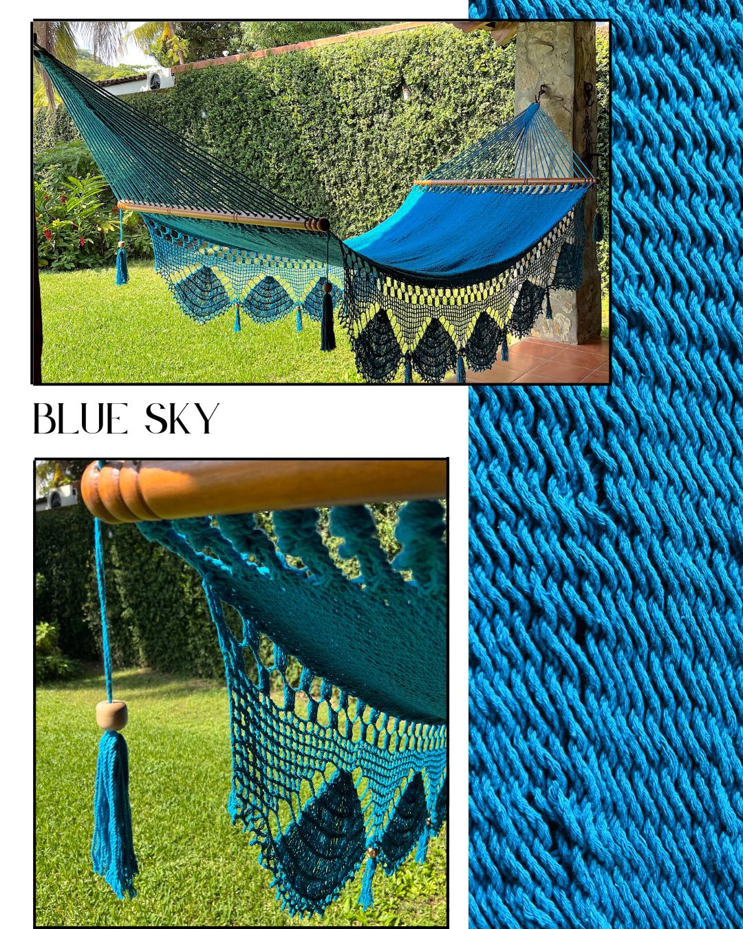 Cotton Queen Size Hammocks - 48"